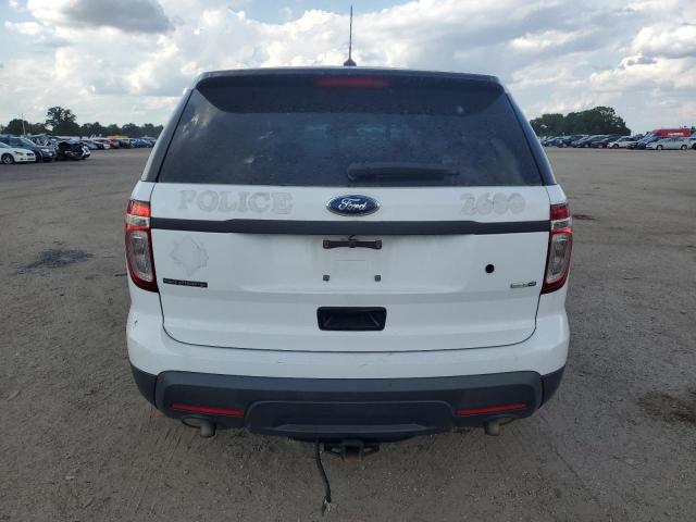 1FM5K8AR0EGB27286 - 2014 FORD EXPLORER POLICE INTERCEPTOR 白色 照片 6