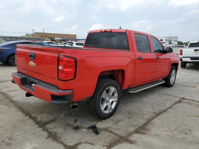 3GCPCPEC0JG158143 - 2018 CHEVROLET SILVERADO C1500 CUSTOM RED photo 3