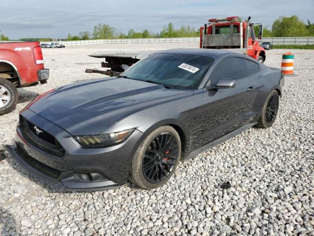 1FA6P8CF7H5210359 - 2017 FORD MUSTANG GT GRAY photo 1