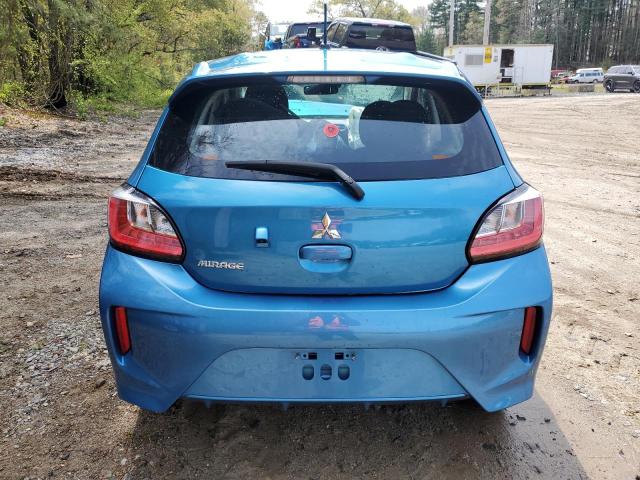 ML32AUHJ1MH009519 - 2021 MITSUBISHI MIRAGE ES BLUE photo 6