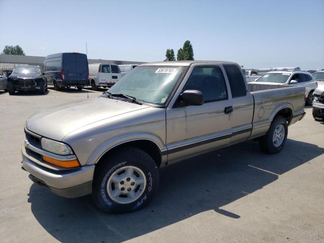 1GCDT19W8YK132168 - 2000 CHEVROLET S TRUCK S10 GRAY photo 1