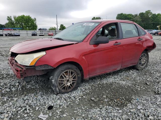 1FAHP3FN9BW193144 - 2011 FORD FOCUS SE RED photo 1