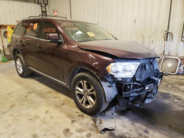 1C4RDJDG3CC271713 - 2012 DODGE DURANGO CREW MAROON photo 1