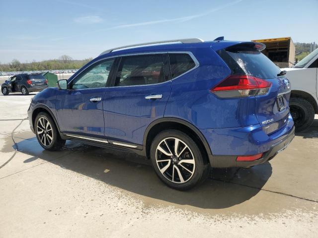 5N1AT2MT5KC789982 - 2019 NISSAN ROGUE S 蓝色 照片 2