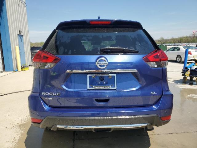 5N1AT2MT5KC789982 - 2019 NISSAN ROGUE S 蓝色 照片 6
