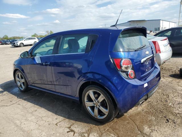 1G1JG6SB2E4138827 - 2014 CHEVROLET SONIC RS BLUE photo 2