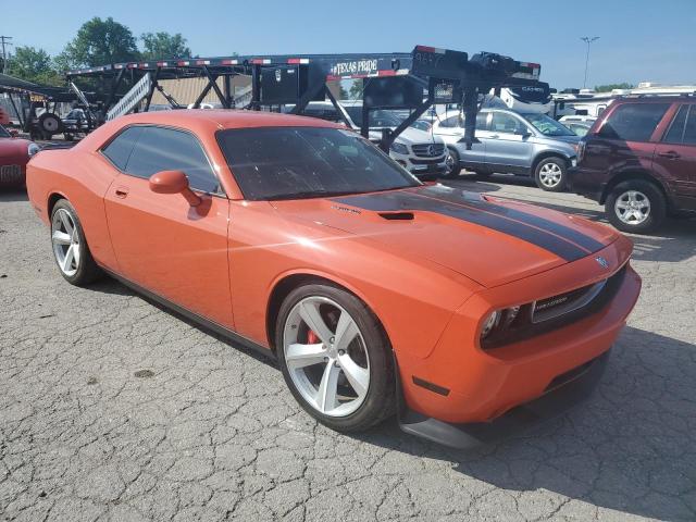 2B3LJ74W48H289832 - 2008 DODGE CHALLENGER SRT-8 ORANGE photo 4