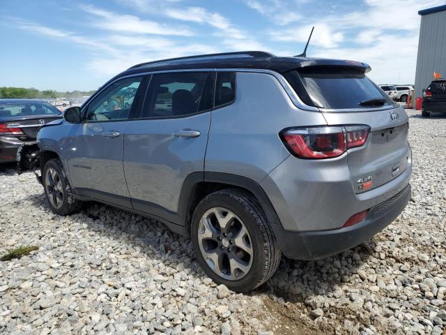 3C4NJDCB9JT222211 - 2018 JEEP COMPASS LIMITED SILVER photo 2