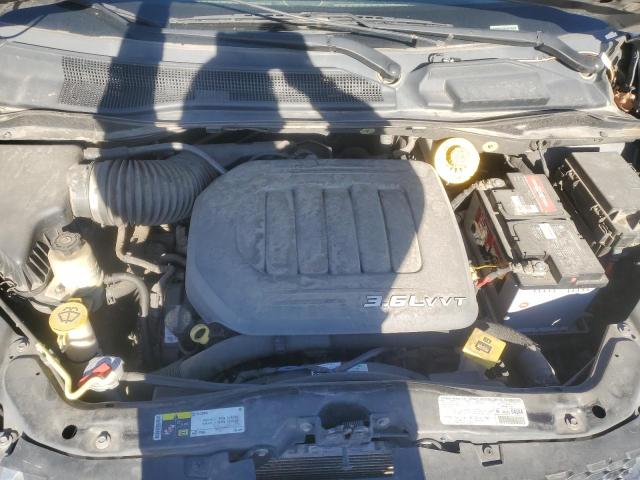 2C4RDGBG0DR761296 - 2013 DODGE GRAND CARA SE BLUE photo 11