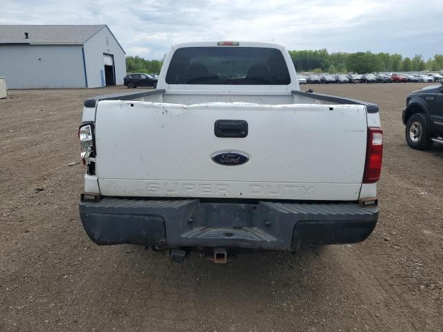 1FTSX21R48ED15461 - 2008 FORD F250 SUPER DUTY WHITE photo 6