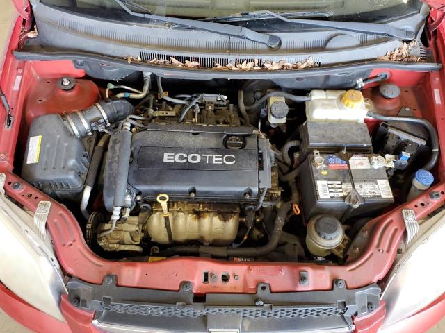 KL1TD5DE3AB049467 - 2010 CHEVROLET AVEO LS Qırmızı foto 11