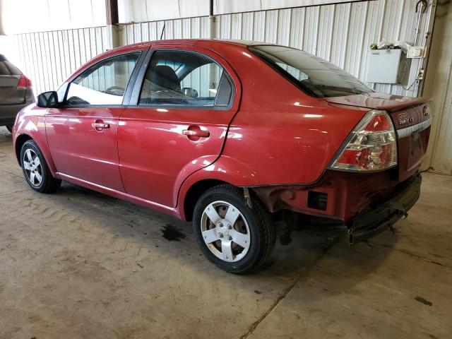 KL1TD5DE3AB049467 - 2010 CHEVROLET AVEO LS Qırmızı foto 2
