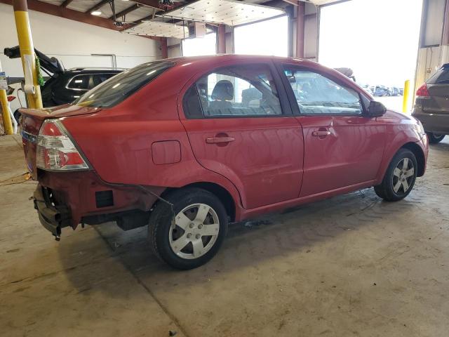 KL1TD5DE3AB049467 - 2010 CHEVROLET AVEO LS Qırmızı foto 3