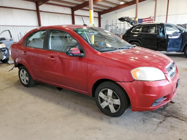 KL1TD5DE3AB049467 - 2010 CHEVROLET AVEO LS Qırmızı foto 4