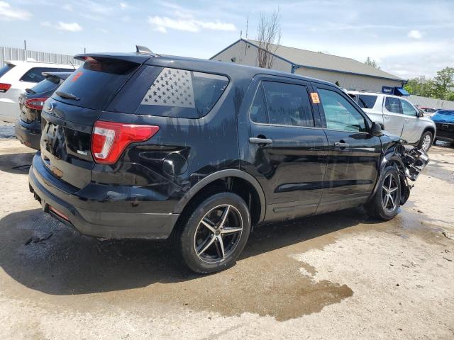1FM5K8AR0JGA84532 - 2018 FORD EXPLORER POLICE INTERCEPTOR 黑色 照片 3