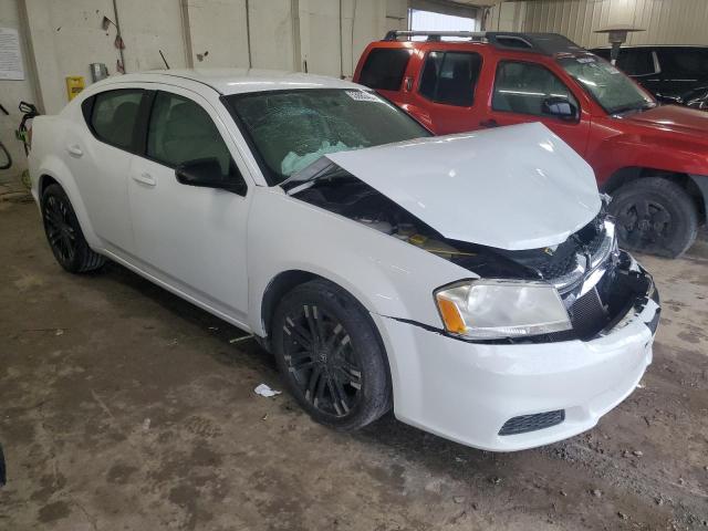 1C3CDZABXEN218662 - 2014 DODGE AVENGER SE WHITE photo 4