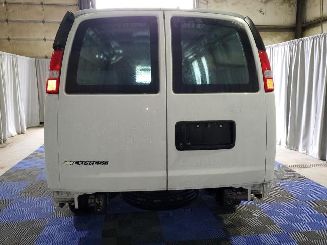 1GCWGAFP6P1200286 - 2023 CHEVROLET EXPRESS G2 WHITE photo 6