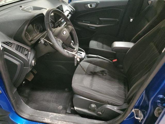 MAJ6P1UL8JC227135 - 2018 FORD ECOSPORT SE ლურჯი ფოტო 7