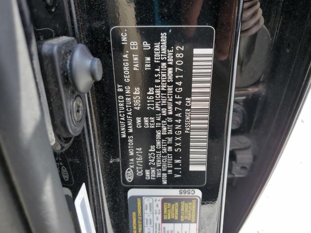 5XXGN4A74FG417082 - 2015 KIA OPTIMA EX 黑色 照片 13