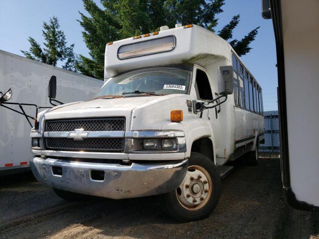 1GBE5V1948F410136 - 2008 CHEVROLET C5500 C5V042 WHITE photo 1