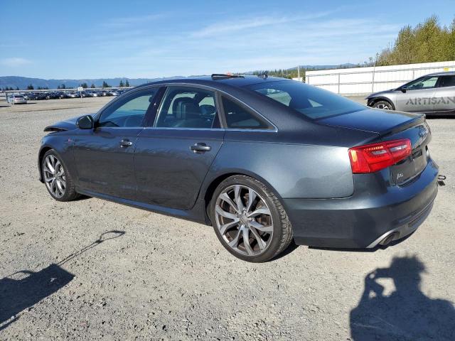 WAUHGAFC8EN043515 - 2014 AUDI A6 PRESTIGE გრაფიტი ფოტო 2