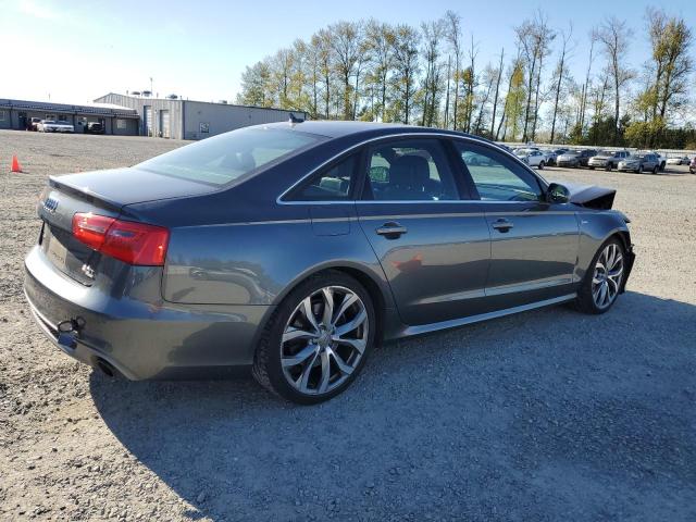 WAUHGAFC8EN043515 - 2014 AUDI A6 PRESTIGE გრაფიტი ფოტო 3
