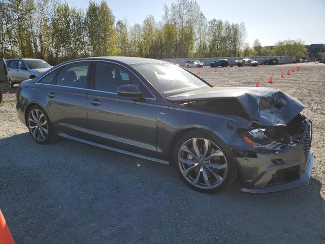 WAUHGAFC8EN043515 - 2014 AUDI A6 PRESTIGE გრაფიტი ფოტო 4