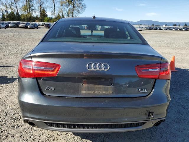 WAUHGAFC8EN043515 - 2014 AUDI A6 PRESTIGE გრაფიტი ფოტო 6