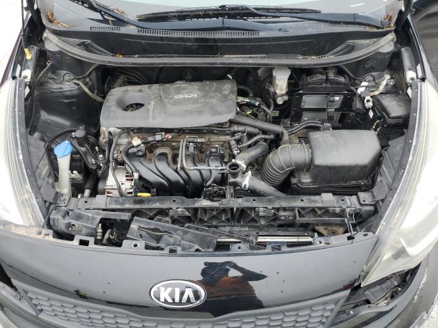 KNADM4A37H6115884 - 2017 KIA RIO LX BLACK photo 11