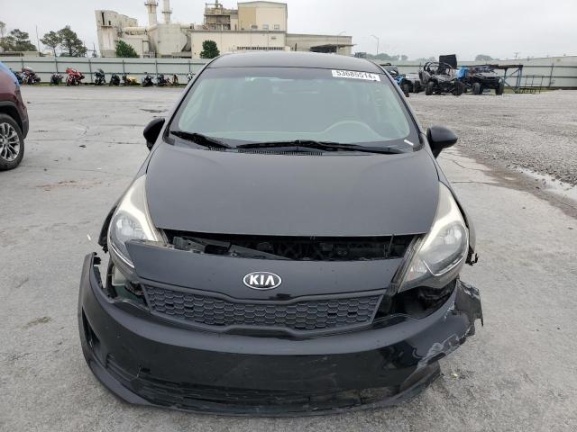 KNADM4A37H6115884 - 2017 KIA RIO LX BLACK photo 5