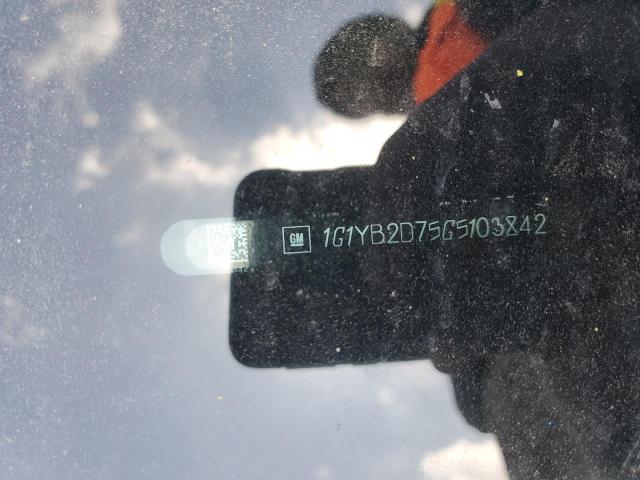 1G1YB2D75G5103842 - 2016 CHEVROLET CORVETTE STINGRAY 1LT ORANGE photo 12