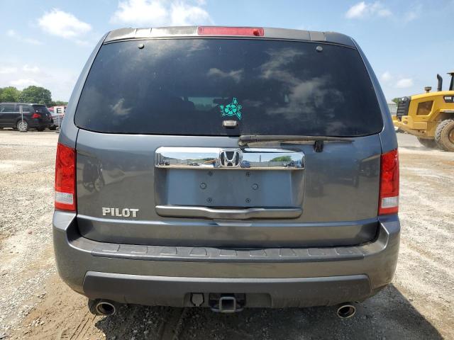 5FNYF3H42BB007434 - 2011 HONDA PILOT EX GRAY photo 6