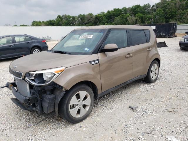 KNDJN2A21F7185788 - 2015 KIA SOUL TAN photo 1