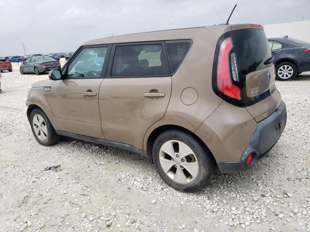 KNDJN2A21F7185788 - 2015 KIA SOUL TAN photo 2