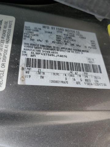 5LMFU27528LJ14676 - 2008 LINCOLN NAVIGATOR SILVER photo 14