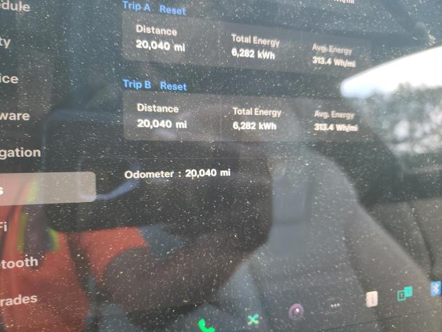 5YJSA1E59NF488969 - 2022 TESLA MODEL S WHITE photo 9