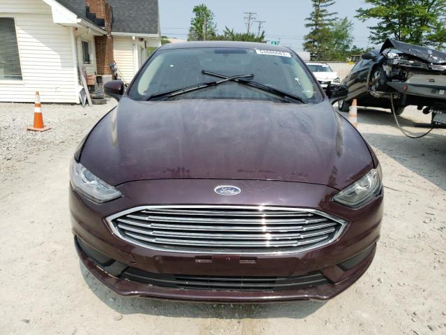 3FA6P0LU9JR216358 - 2018 FORD FUSION SE HYBRID RED photo 5