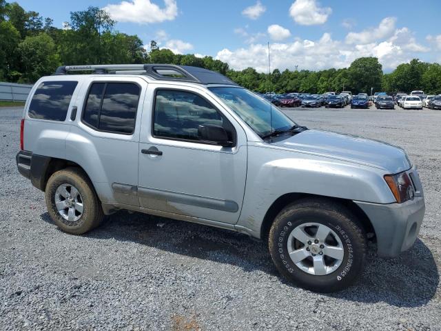 5N1AN0NU8BC520719 - 2011 NISSAN XTERRA OFF ROAD SILVER photo 4