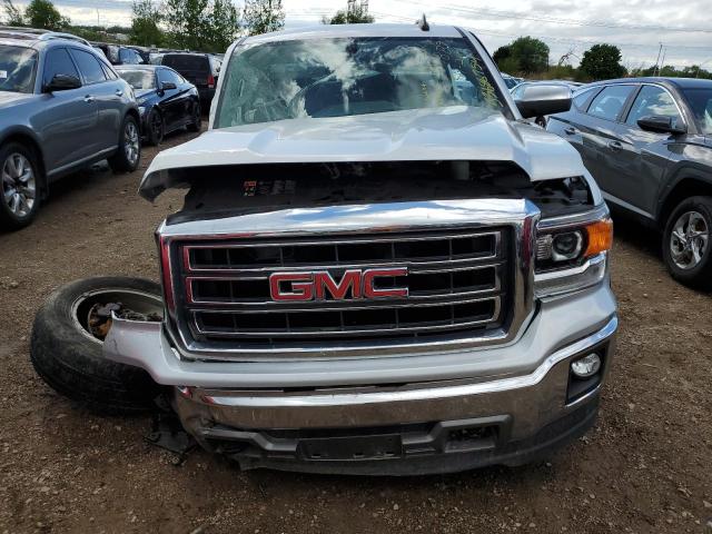 3GTU2VEC5FG194511 - 2015 GMC SIERRA K1500 SLT SILVER photo 5