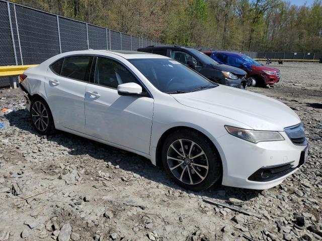 19UUB2F77FA014090 - 2015 ACURA TLX ADVANCE WHITE photo 4