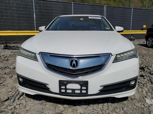 19UUB2F77FA014090 - 2015 ACURA TLX ADVANCE WHITE photo 5