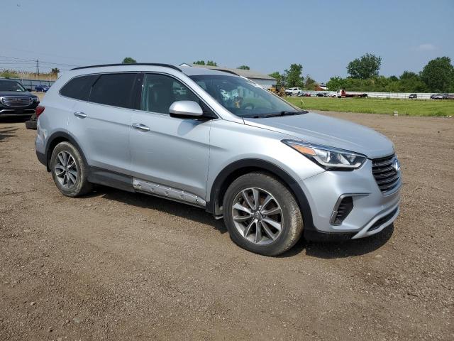 KM8SMDHF5HU237080 - 2017 HYUNDAI SANTA FE SE SILVER photo 4