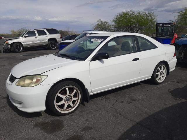 1HGEM22305L039210 - 2005 HONDA CIVIC DX VP Սպիտակ լուսանկար 1