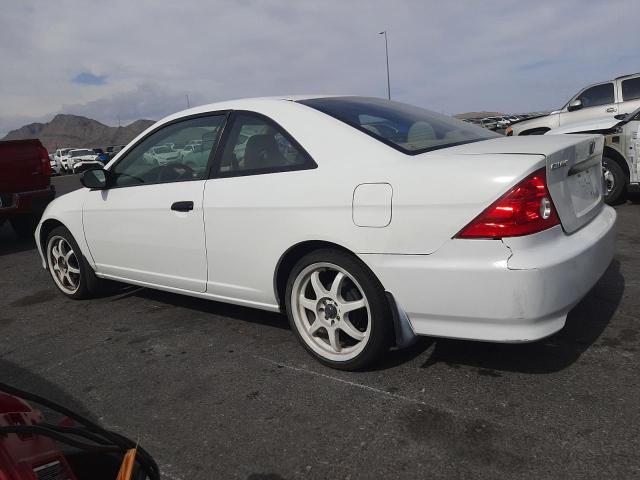 1HGEM22305L039210 - 2005 HONDA CIVIC DX VP Սպիտակ լուսանկար 2