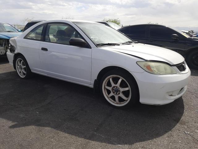 1HGEM22305L039210 - 2005 HONDA CIVIC DX VP Սպիտակ լուսանկար 4