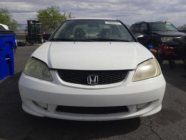 1HGEM22305L039210 - 2005 HONDA CIVIC DX VP Սպիտակ լուսանկար 5