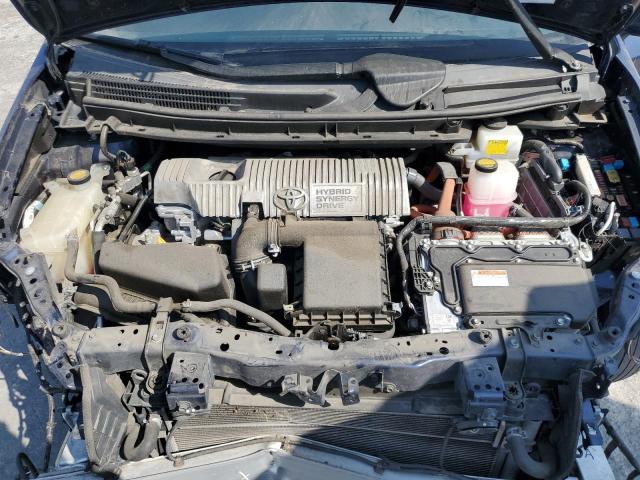 JTDKN3DU1D1688051 - 2013 TOYOTA PRIUS BLUE photo 11