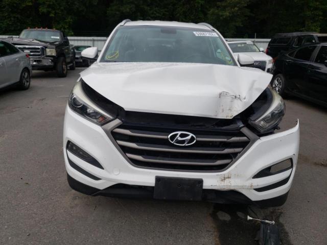 KM8J33A45GU091439 - 2016 HYUNDAI TUCSON LIMITED WHITE photo 9