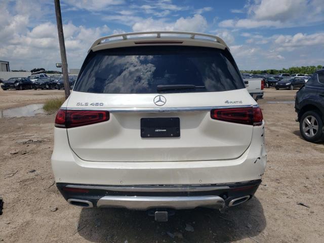 4JGFF5KE0MA461063 - 2021 MERCEDES-BENZ GLS 450 4MATIC WHITE photo 6