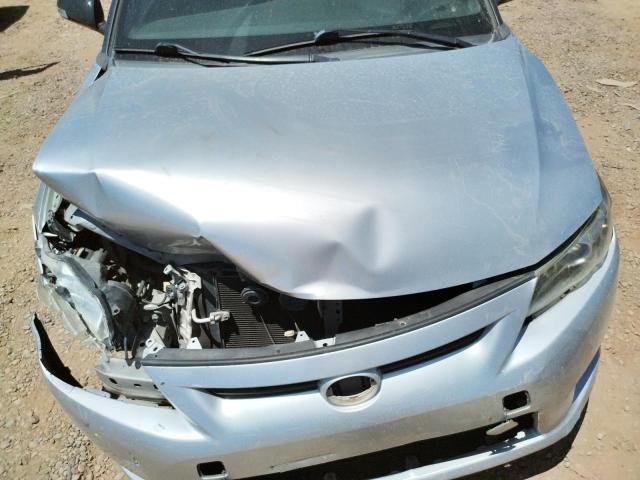 JTKJF5C75C3043527 - 2012 TOYOTA SCION TC SILVER photo 11